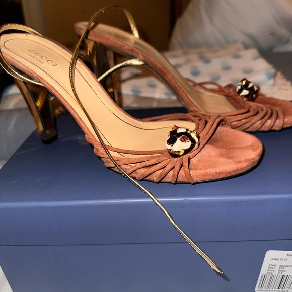 Vintage 2012 Gucci Tom Ford Women's blush Heels - Picture 1 of 7